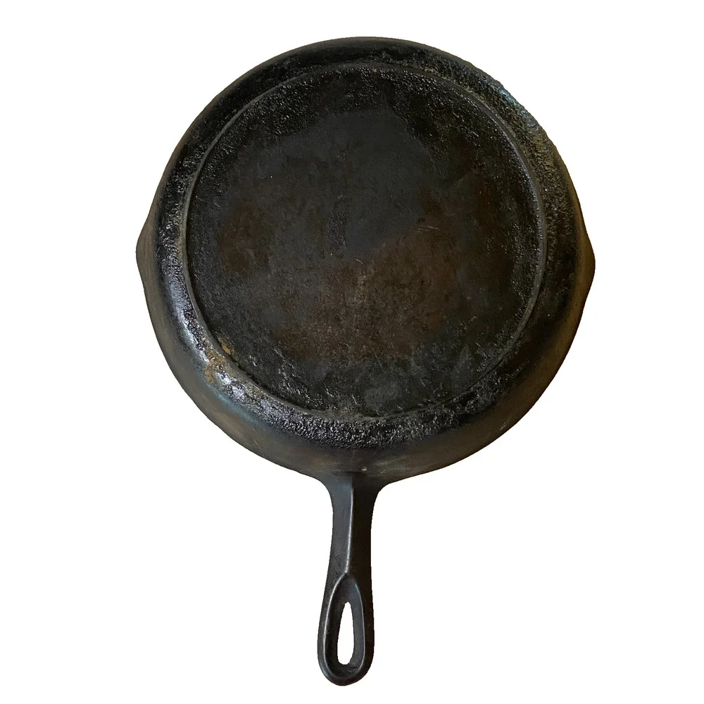 VTG 10.25” Cast Iron Skillet Pan Heat Ring BSR Birmingham Stove Stamped 8X 87B